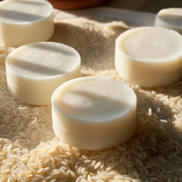 Hair Growth Dandruff Removal Rice Shampoo Soap - Picture 2 of 6
